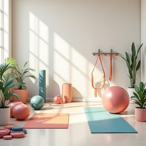 Flux_Dev_a_highly_detailed_and_vibrant_illustration_of_a_wello_0 Safe Stretching and Flexibility Equipment Workshop