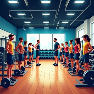 Flux_Dev_a_highly_detailed_vibrant_and_realistic_illustration__1 Advanced Weightlifting Equipment Workshop